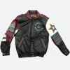 Dallas Cowboy Leather Jacket Front Image