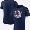 Dallas Cowboys T-Shirt Style 01 Front & Back Image