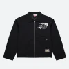 Aston Villa F.C. Premier League Varsity Jacket back Image