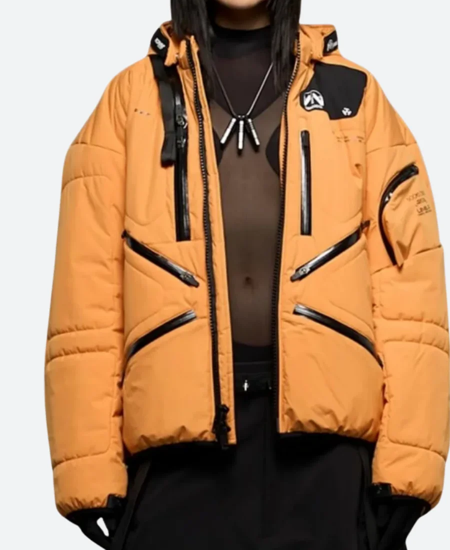 Cord Puffer Jacket