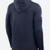 Denver Broncos Sideline Hoodie Back Image