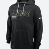 Detroit Lions 2025 Black Crucial Catch Hoodie