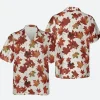 Fight Club Tyler Durden Hawaiian Shirt Front & Back Image