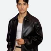 Freakier Friday Manny Jacinto Leather Jacket back Image