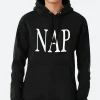 Gap Nap Pullover Hoodie Black Front Image