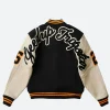 Geedup X Trapstar It's a Secret Letterman Varsity Jacket Back Image
