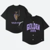 Golden State Valkyries Playa Society Baseball Jersey Front & Back Imamge
