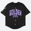 Golden State Valkyries Playa Society Baseball Jersey Front Image