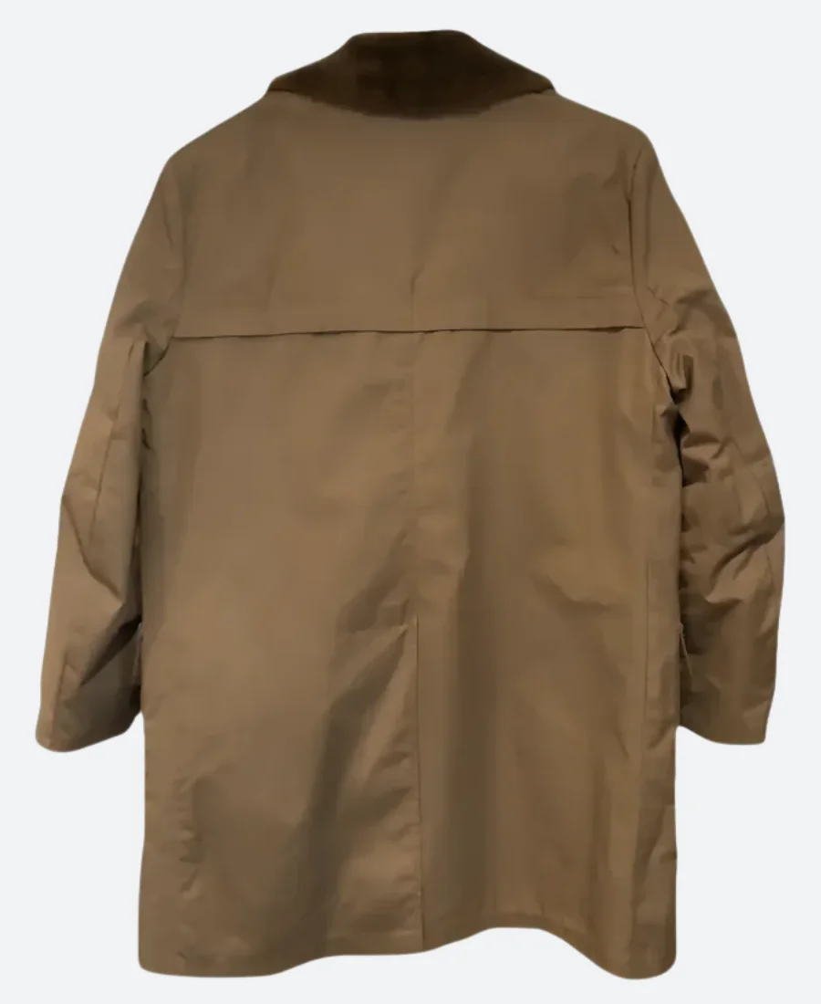 Good Fortune Gabriel Shearling Jacket Back Image