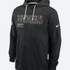 Green Bay Packers 2025 Black Crucial Catch Hoodie