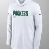 Green Bay Packers Sideline Hoodie Green Back Image