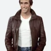 Happy Days Fonzie Leather Jacket Actor Image