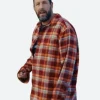 Happy Gilmore 2 Adam Sandler Plaid Check Shirt