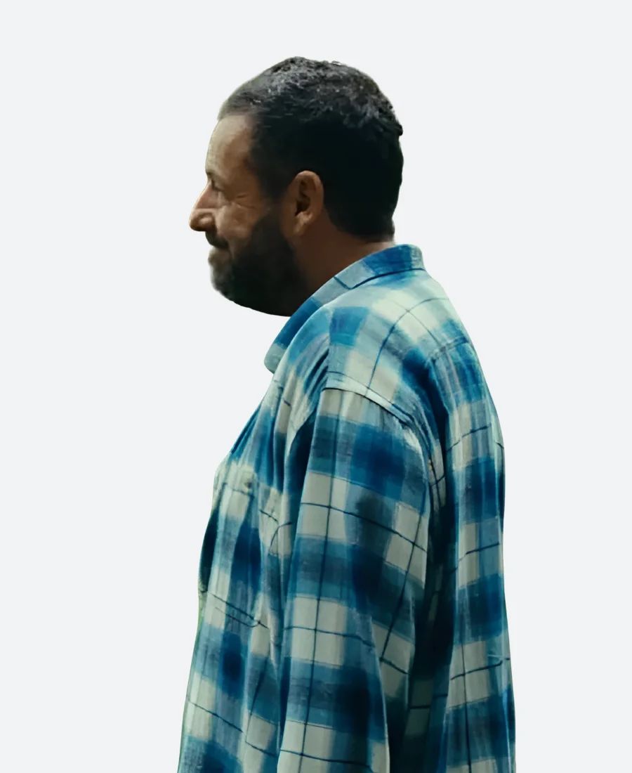 Happy Gilmore 2 Adam Sandler Plaid Shirt Back Image