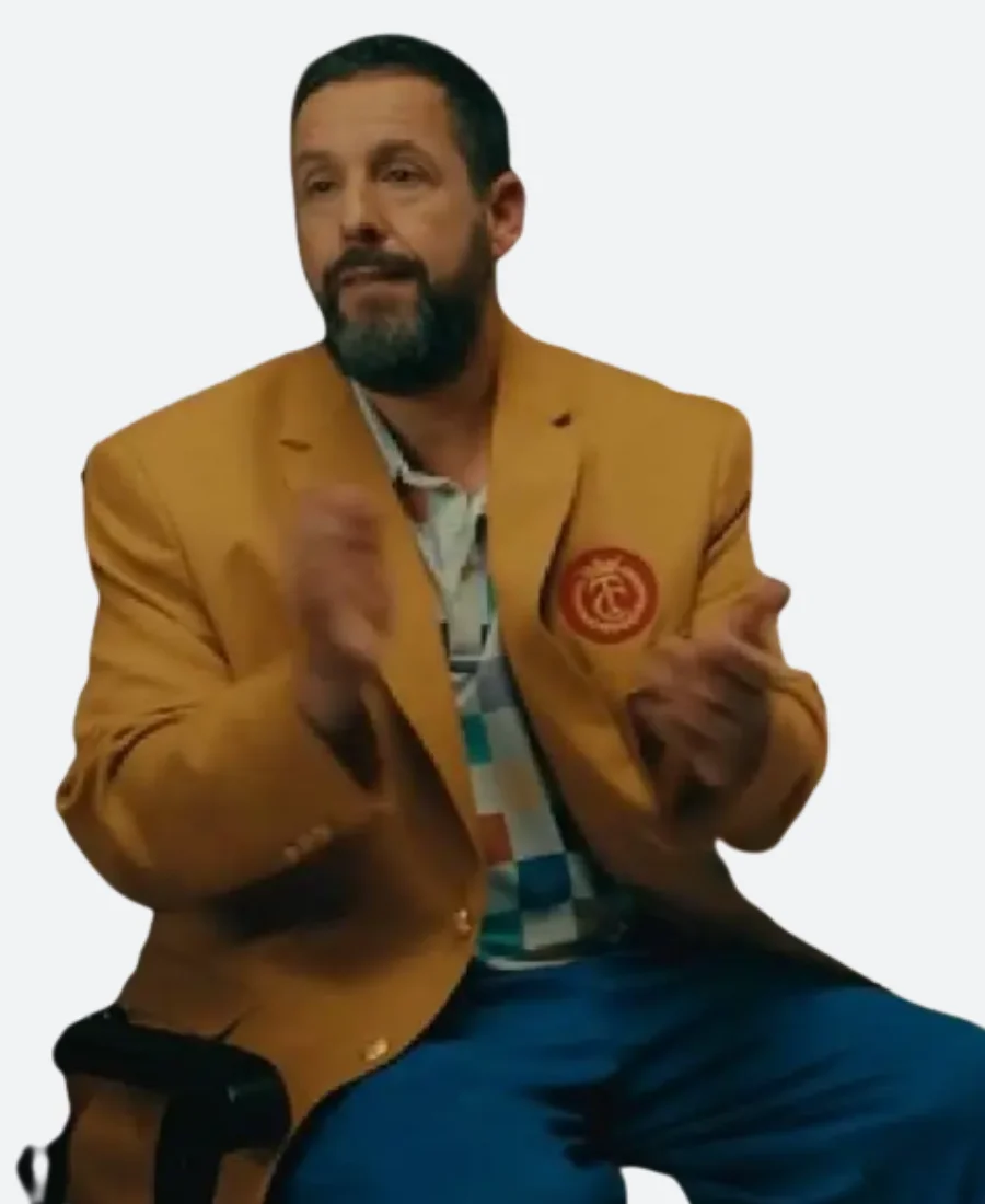 Happy Gilmore 2 Adam Sandler Yellow Blazer Front Image