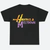 Having A Meltdown Hannah Montana T-Shirt Black Image