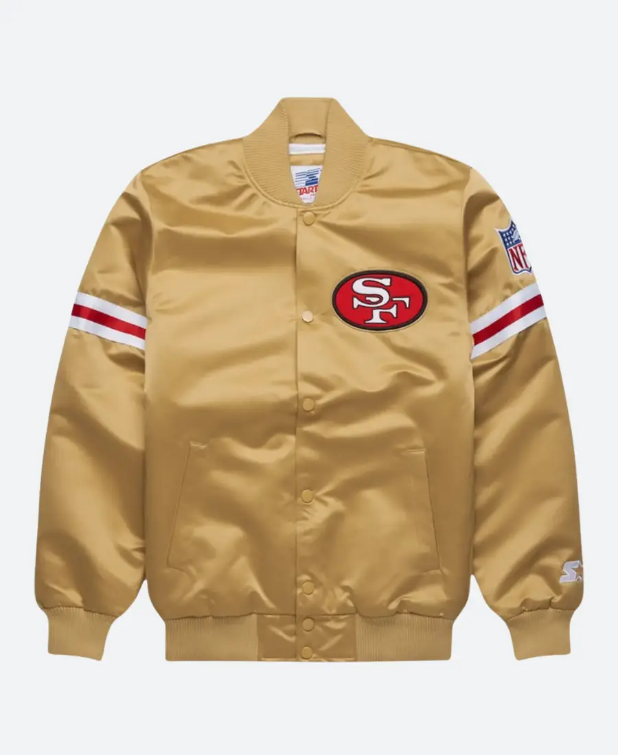 Homage Starter 49ers Gold Jacket