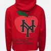 Homme Femme Cali to NYC Hoodie Red BAck Imaage