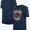 Houston Texans T-Shirt Style 04 Front & BAck Image