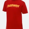 Hulk Hogan Hulkamania T-Shirt Red Front Image