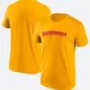 Hulk Hogan Hulkamania T-Shirt Yellow Front Image