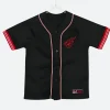 Indiana Fever Stranger Things Baseball Jersey Front Image