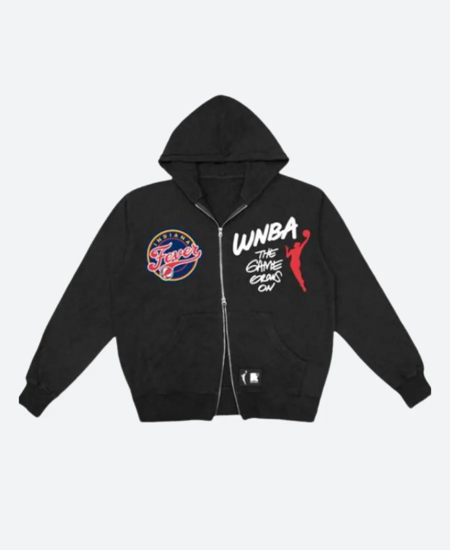 Indiana Fever Round21 Sun Rise Hoodie Back Image