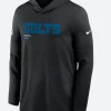 Indianapolis Colts Sideline Hoodie Black Front n Image