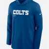 Indianapolis Colts Sideline Hoodie Black Front n Image