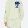 It Costs Zero Dollars To Be A Nice Person Hoodie Green Front Image