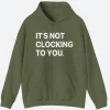 It’s Not Clocking To You Justin Bieber Hoodie Front Image