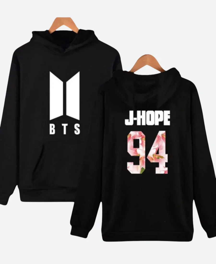 J-Hope BTS Black Hoodie