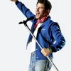 JONAS20 Nick Jonas Blue Jacket Ftront Image