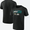 Jacksonville Jaguars T-Shirt Style 01 Front & BAck Image