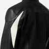 Jalen Hurts Vuitton Biker Leather Jacket back Zoom Image