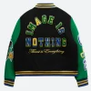Joe Fresh Goods Image Is Nothing Varsity Jacket BAck Image
