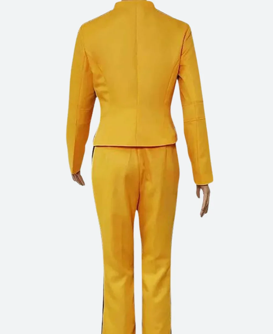 Kill Bill The Bride Costume Suit Back Image
