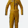 Kill Bill The Bride Leather Costume Suit Front Image