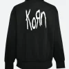 Korn Black Tracksuit Back Immage