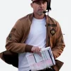 Kyle Shanahan 49ers Salute To Service Bomber Jacket Front Image