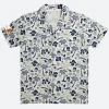 LA Dodgers Hawaiian Night Shirt