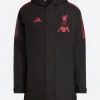 LFC 2025_26 Domestic Jacket Black Front Image