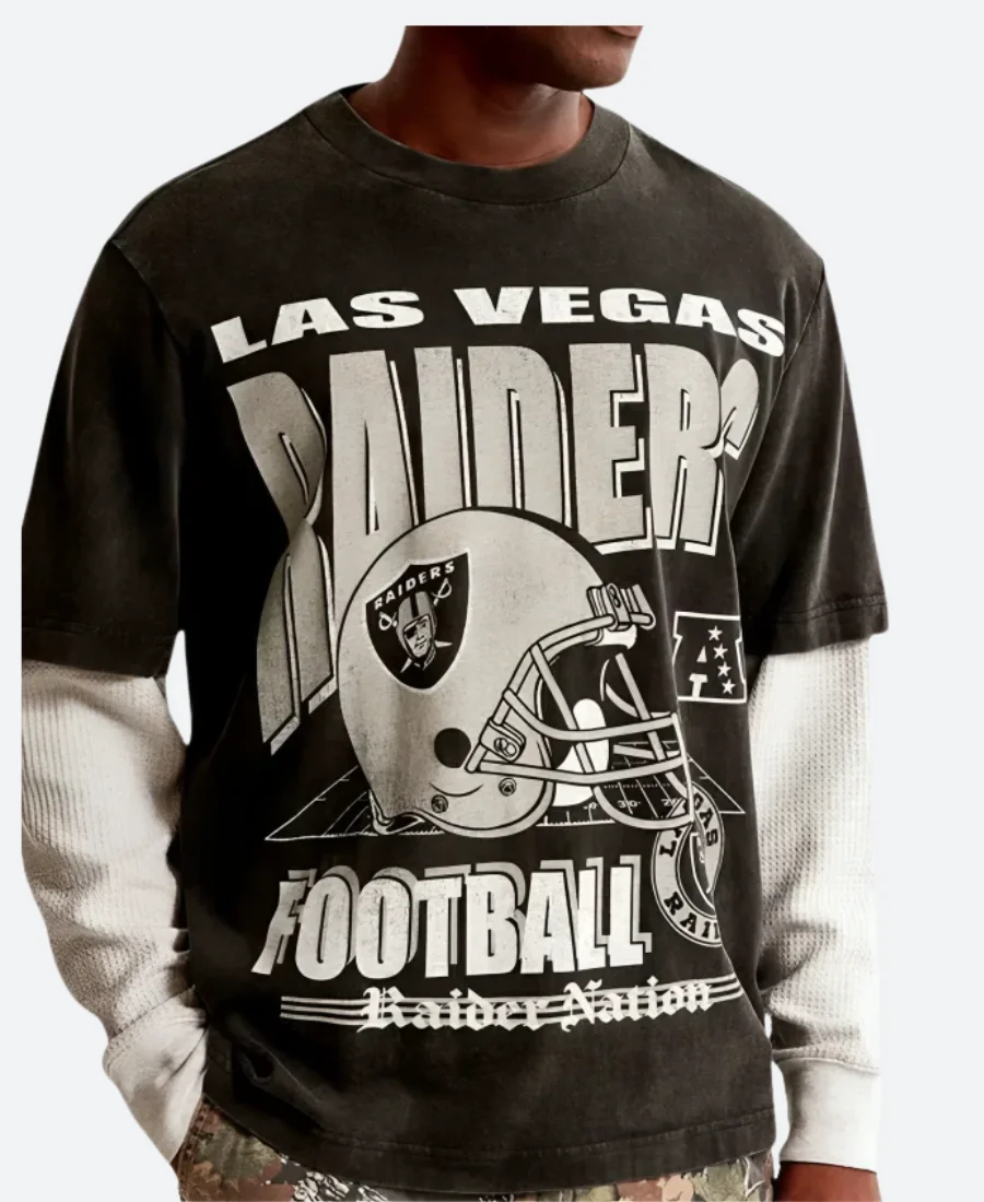 Las Vegas Raiders T-Shirt Style 01 Front Image