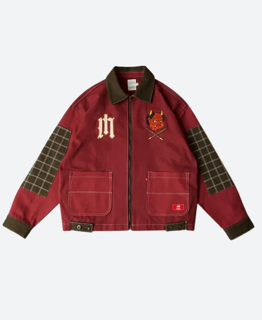 Freakier Friday Manny Jacinto Leather Jacket back Image