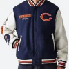 Lil Durk Chicago Bears Varsity Jacket Front Image