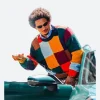 Little Brother Eric André Colorblock Sweatshirt Front Image