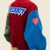 Loverboy Color Block Letterman Jacket