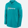 Miami Dolphins Blue Hoodie Front Image