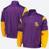 Minnesota Vikings 1992 Sideline Jacket Front & Back Image