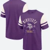 Minnesota Vikings T-Shirt Style 02 Front & Back Image